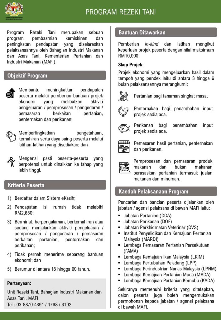 Program Rezeki Tani